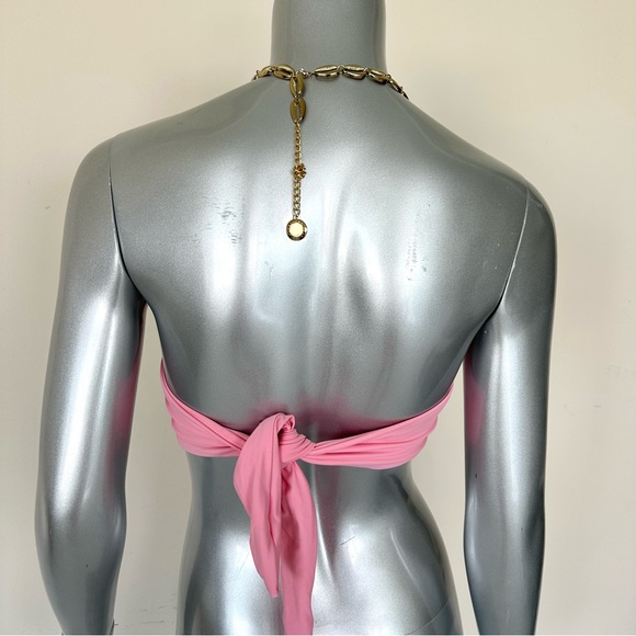 NEW!!! We Wore What women bikini top size L with chain Retail 125$ - Picture 3 of 7